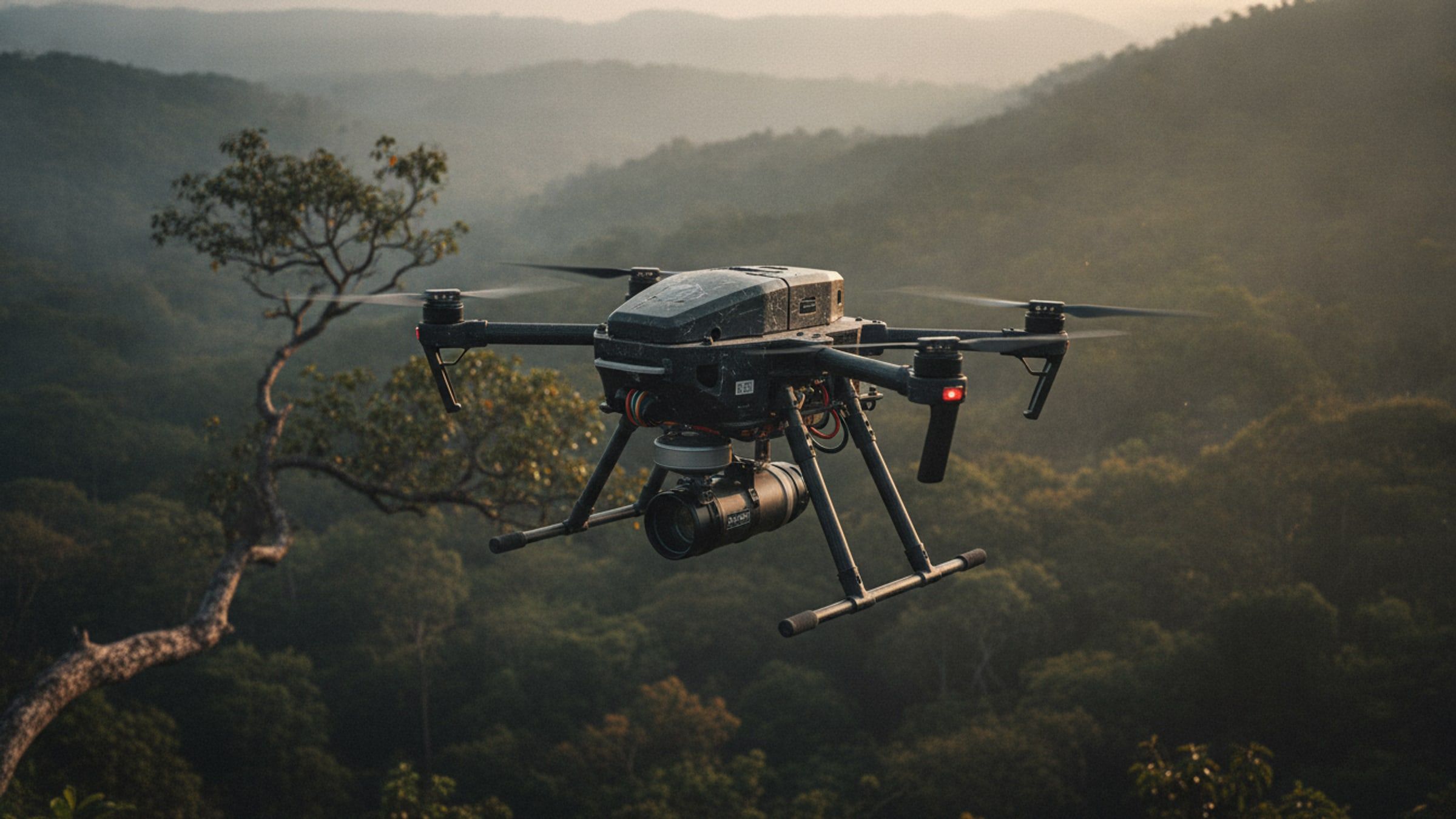 LiDAR Mapping UAV deployed in the field