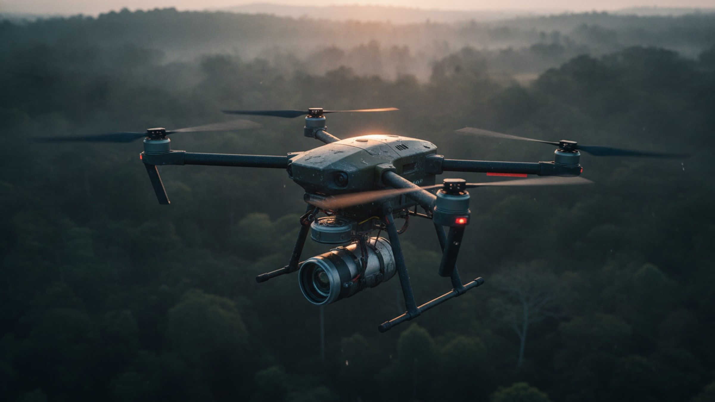LiDAR Mapping UAV: Laser-scanning aircraft that measures bare ground under vegetation and returns a dense, cl