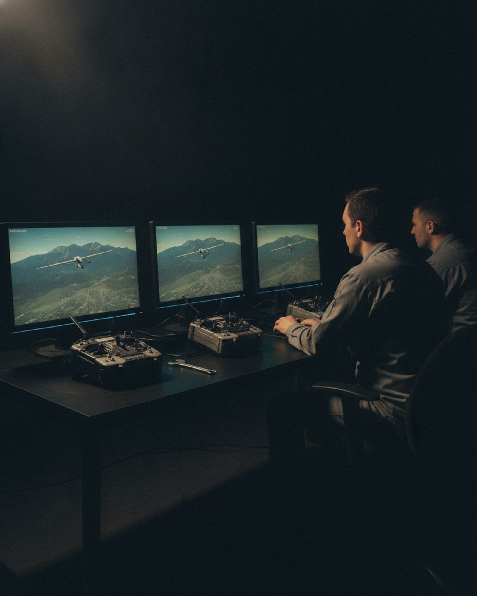 UAV Operator Training Simulator, studio view